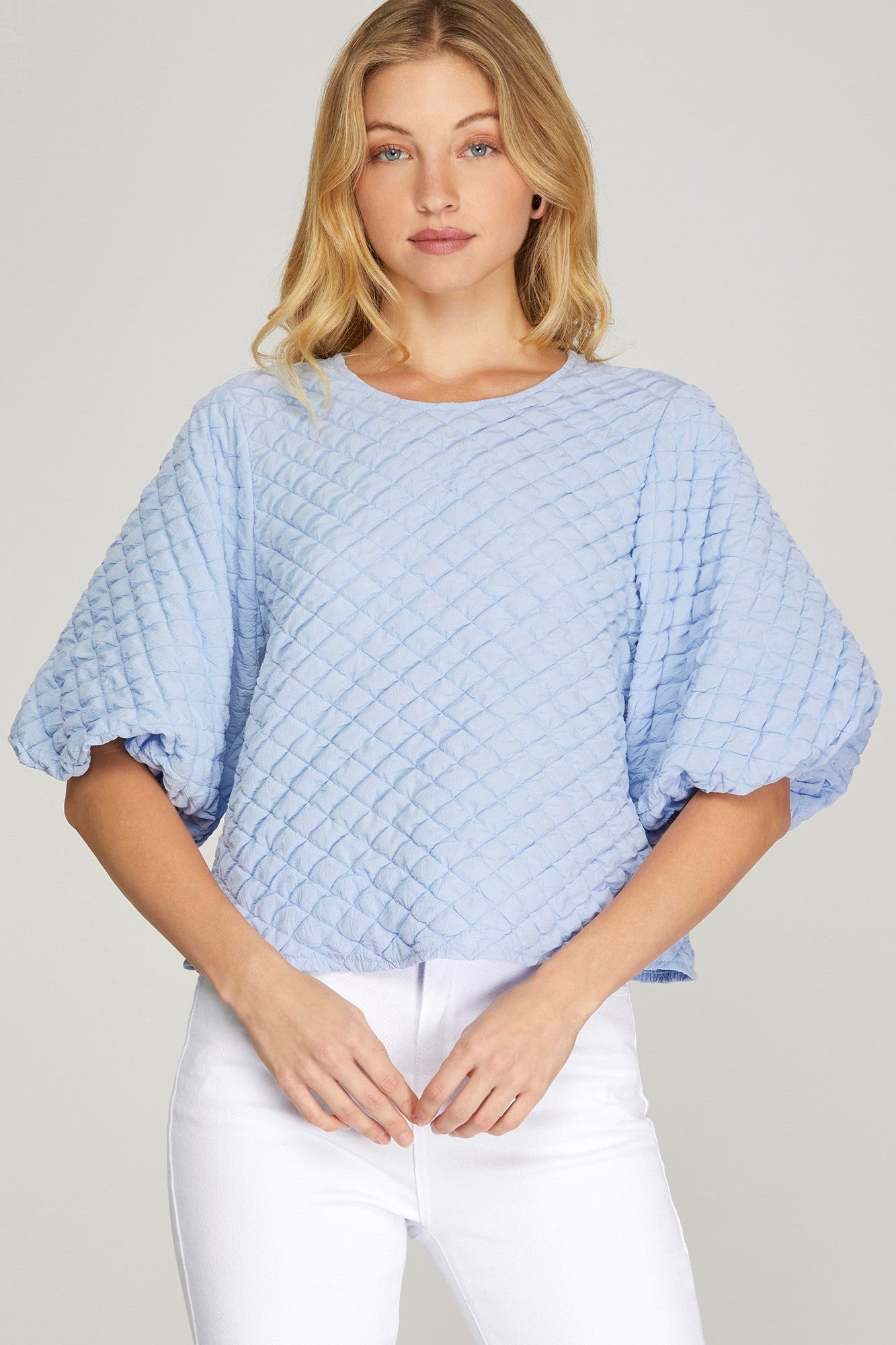 Bubble Textured Top
