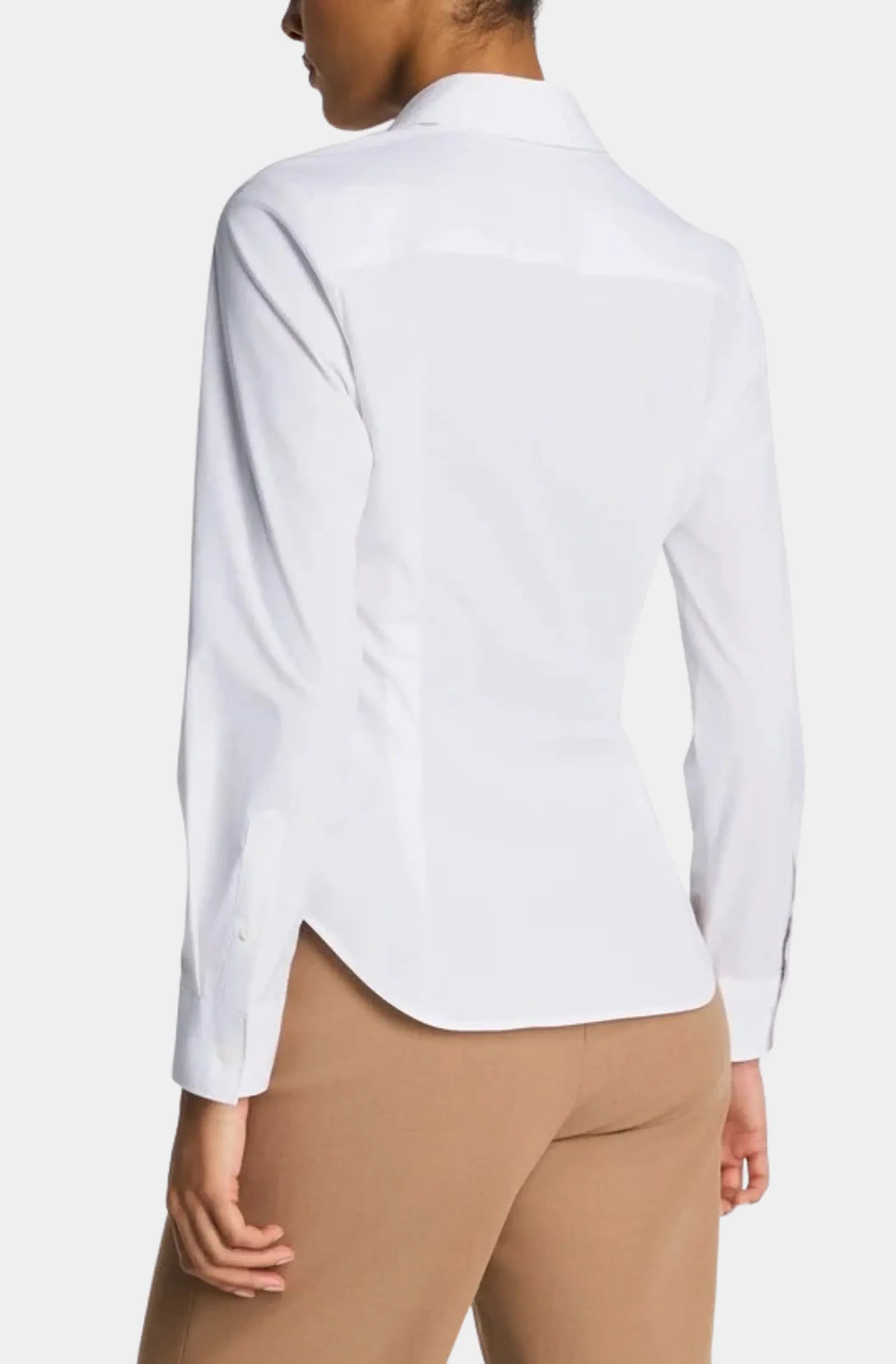 Poplin No-Gape Tailored Button Down