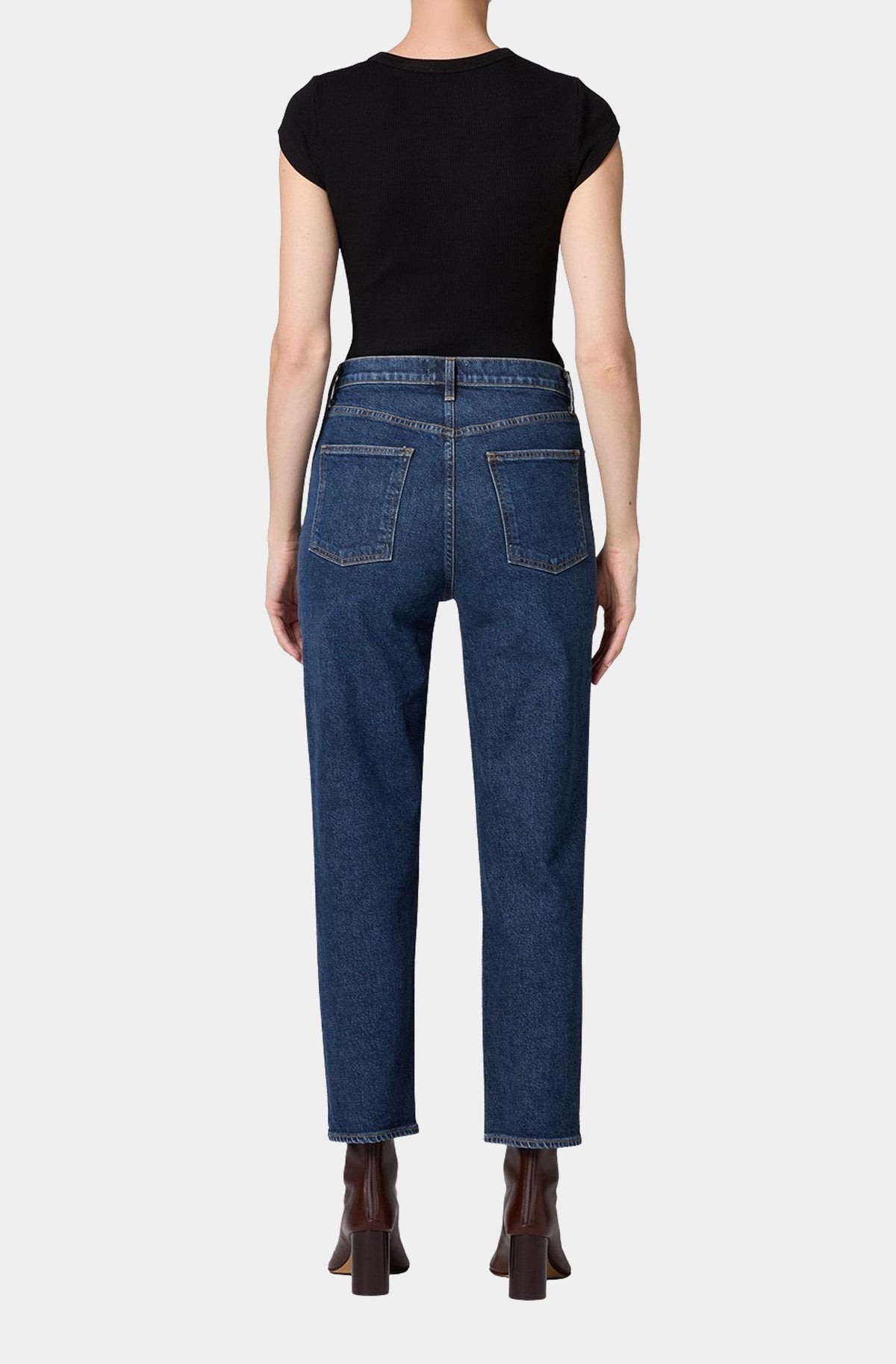 90's Pinch Waist Crop Jean