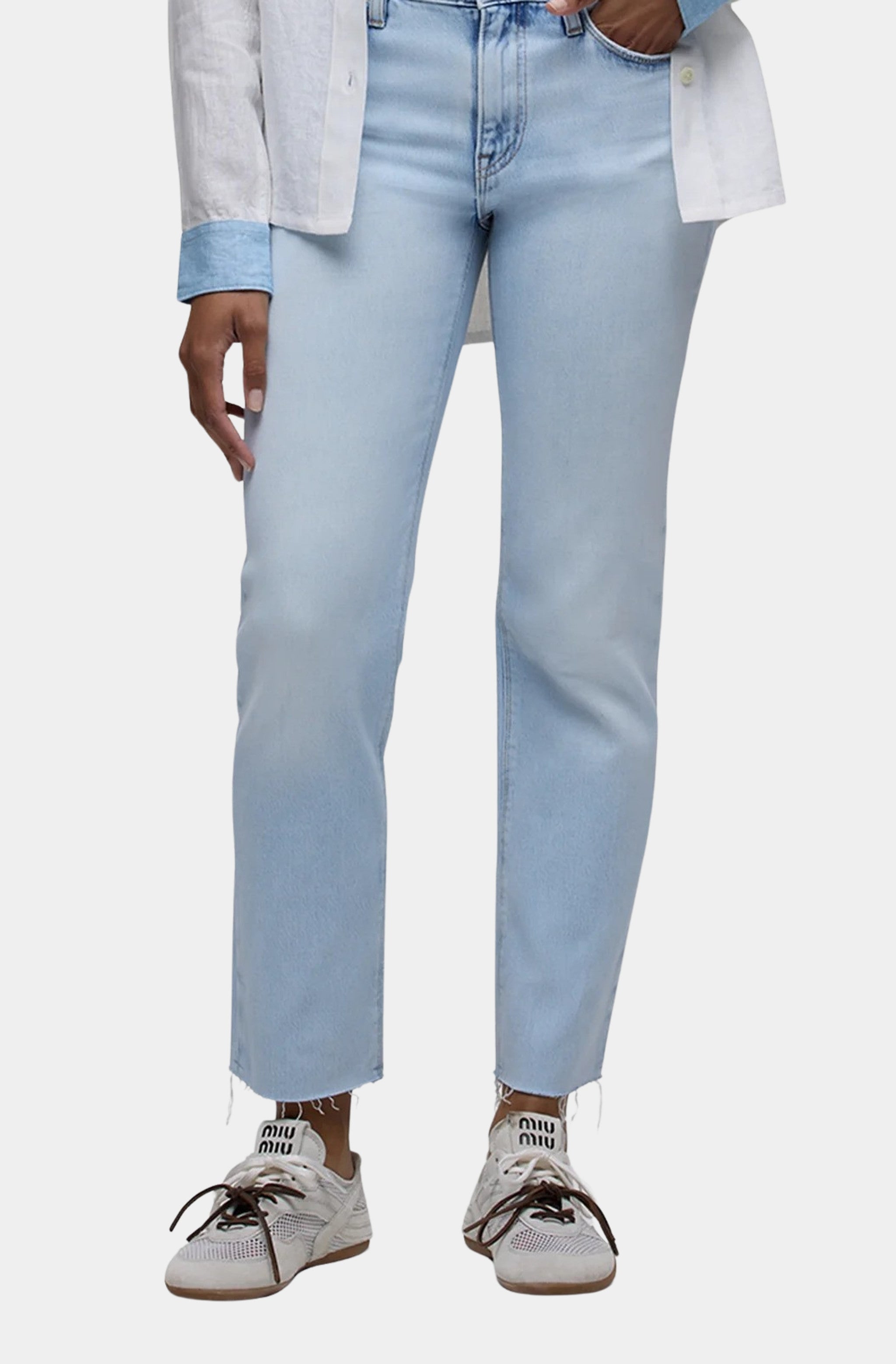 Nico Mid-Rise Straight Ankle