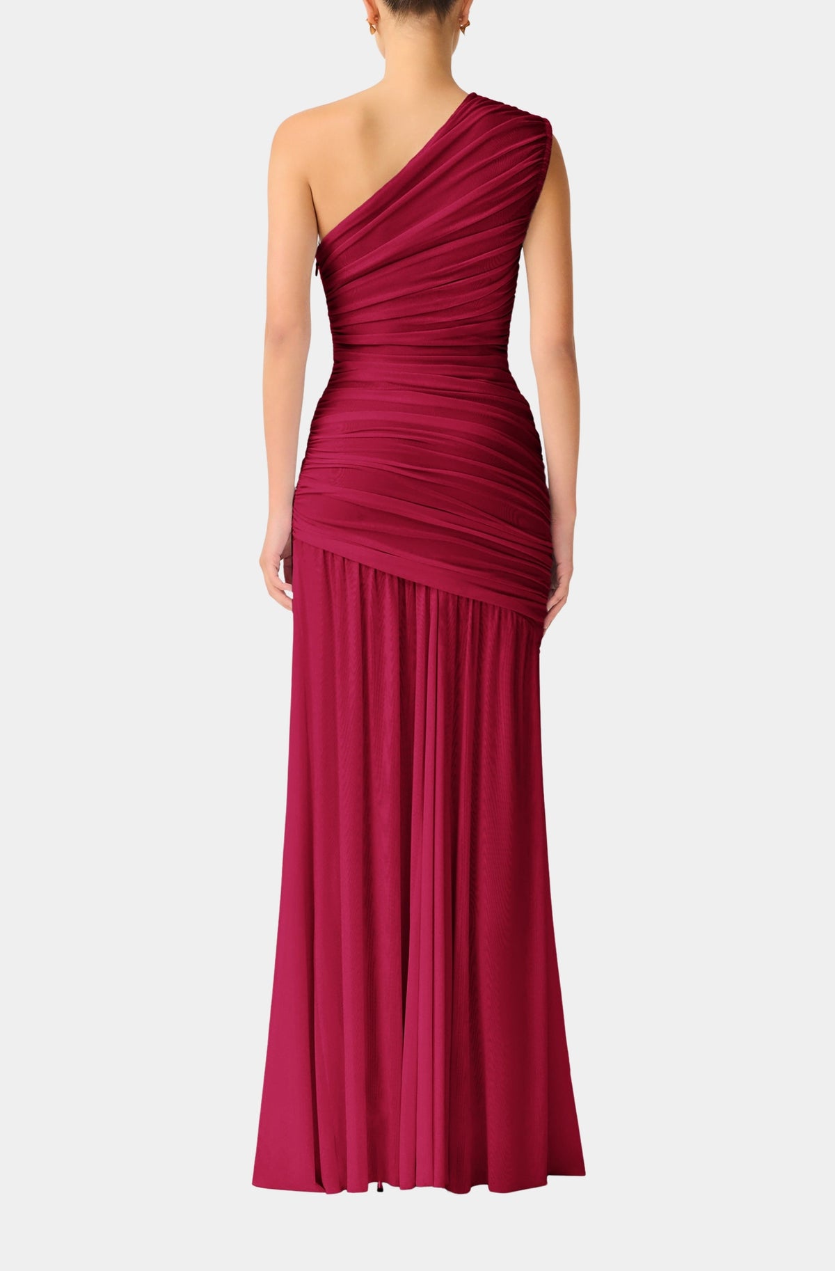 Florencea One Shoulder Maxi Gown