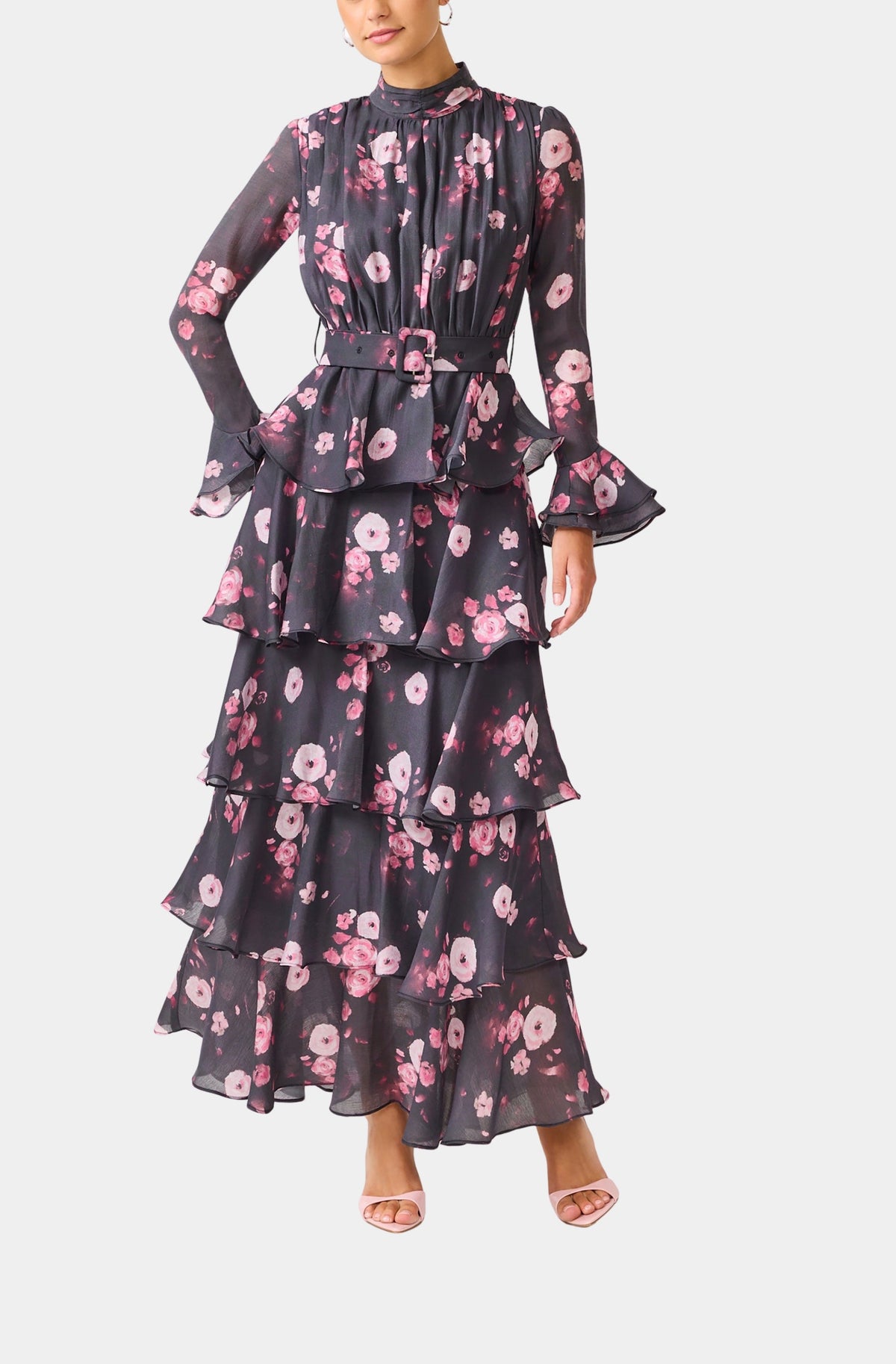 Florisse Tiered Maxi Dress
