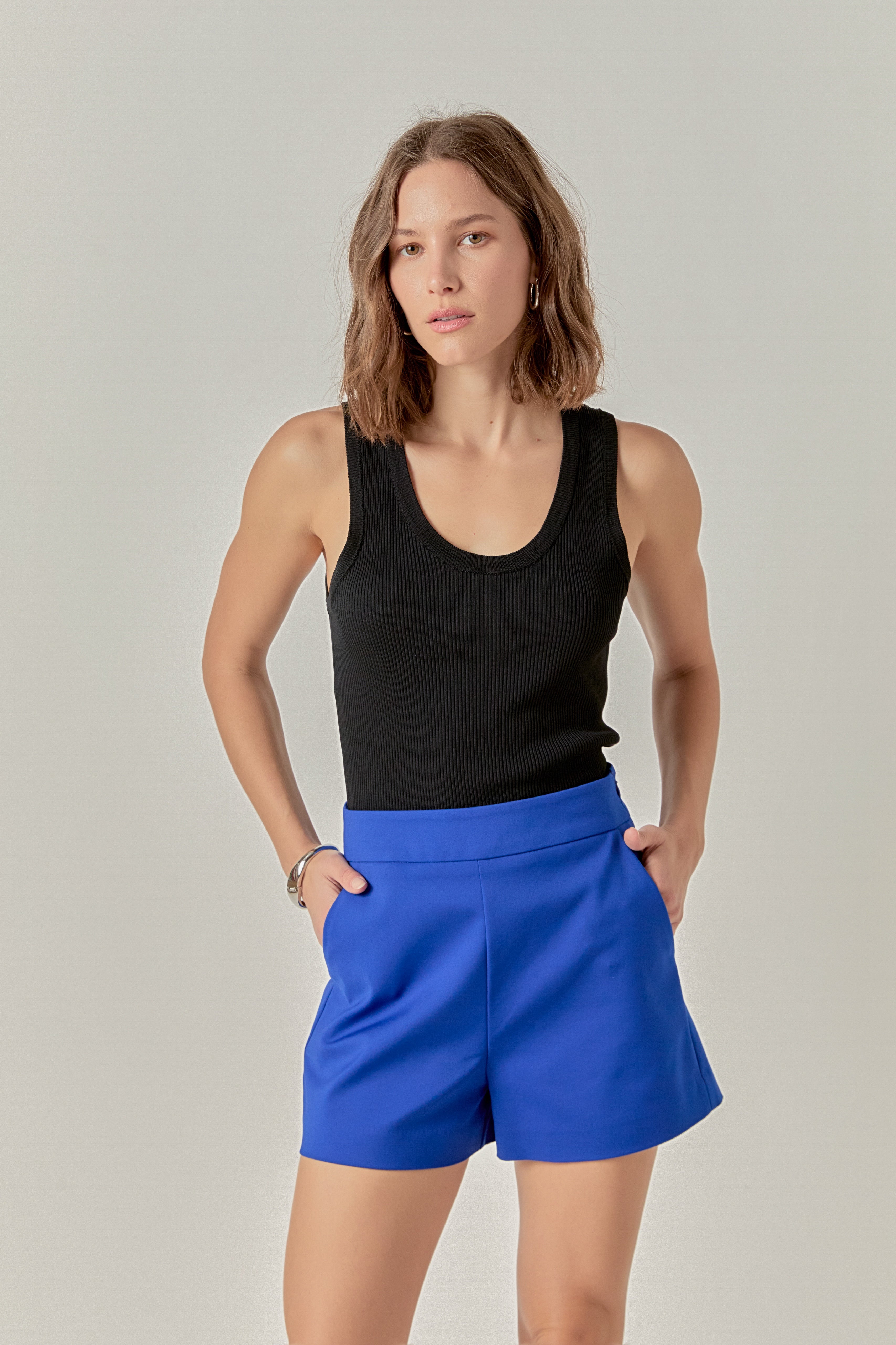 High Waisted Mini Shorts