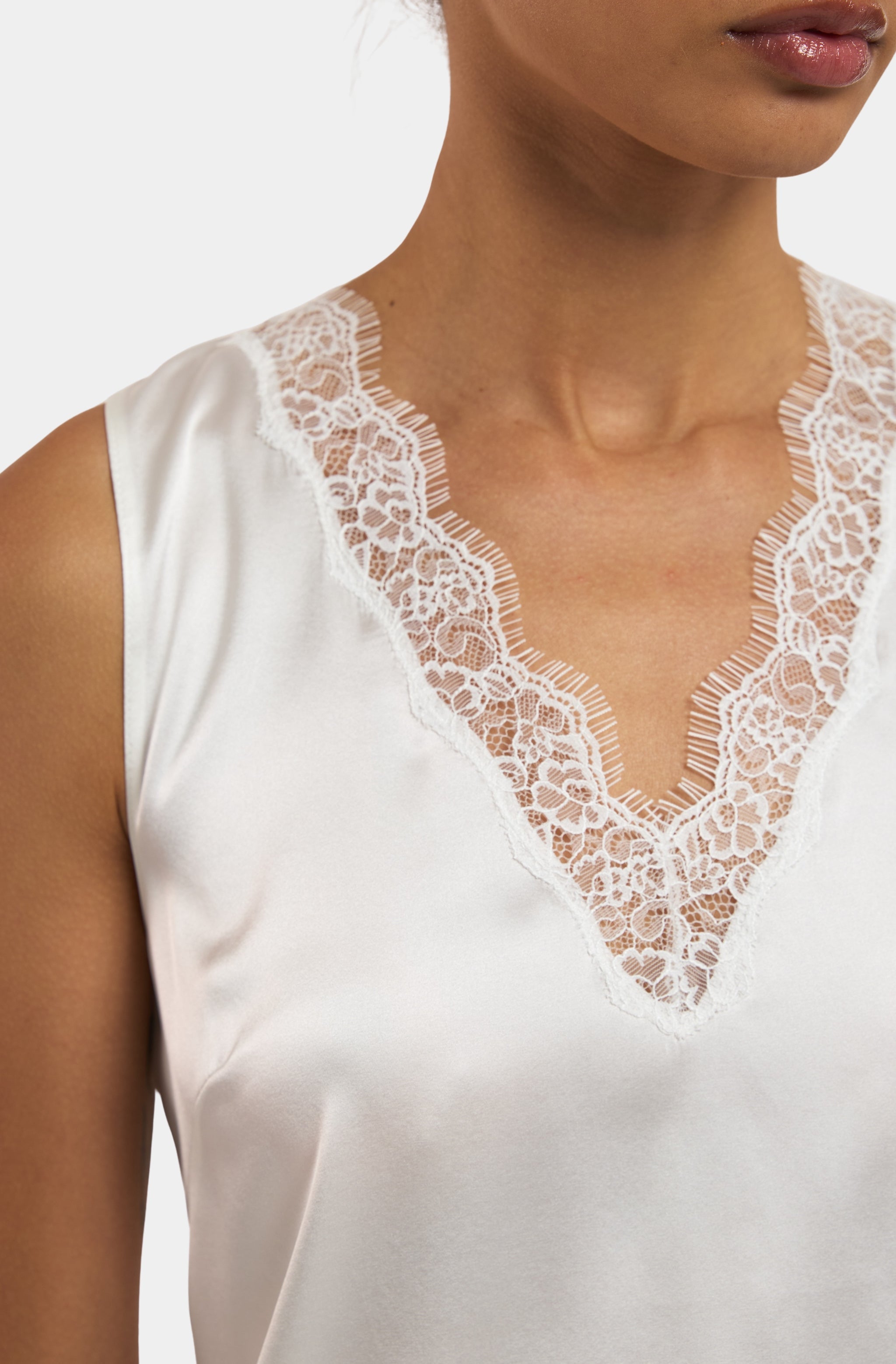 Marie Lace Combo Tank