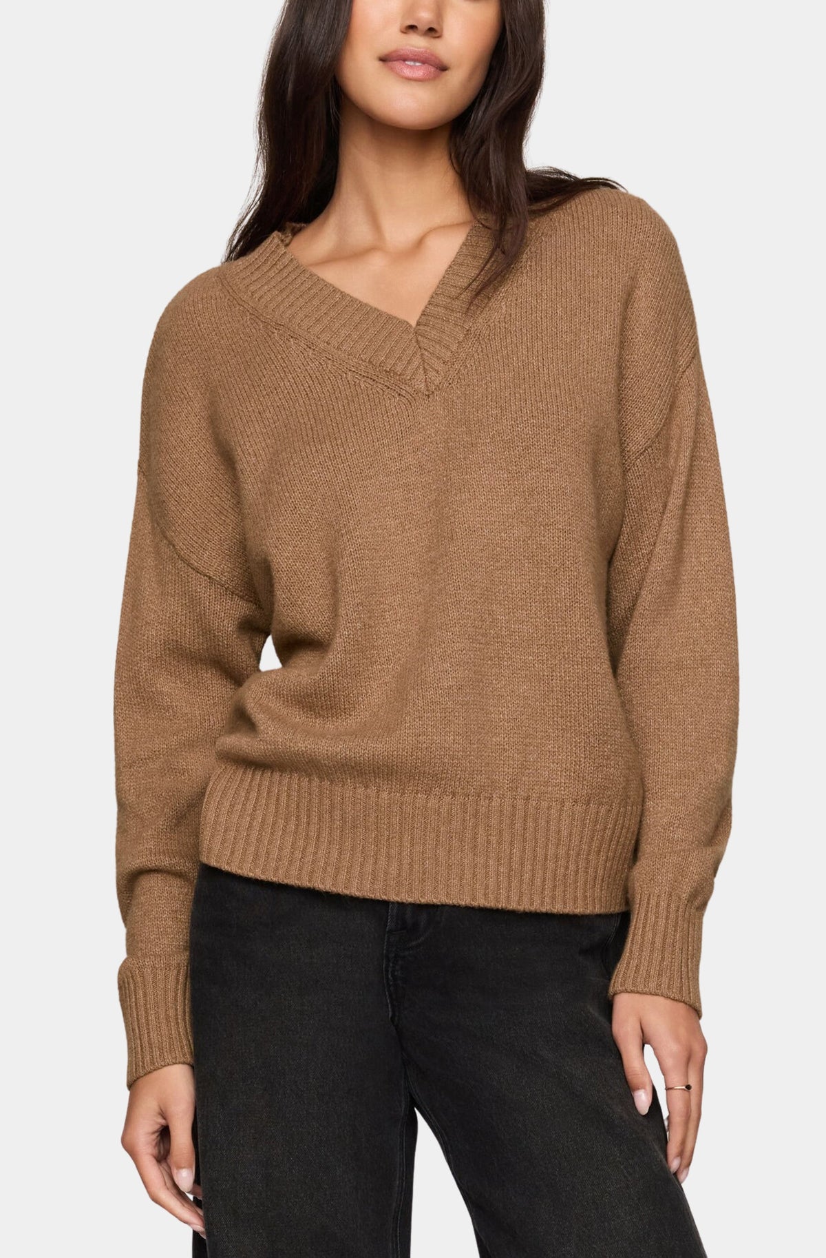 Cloud Spun V-Neck Sweater
