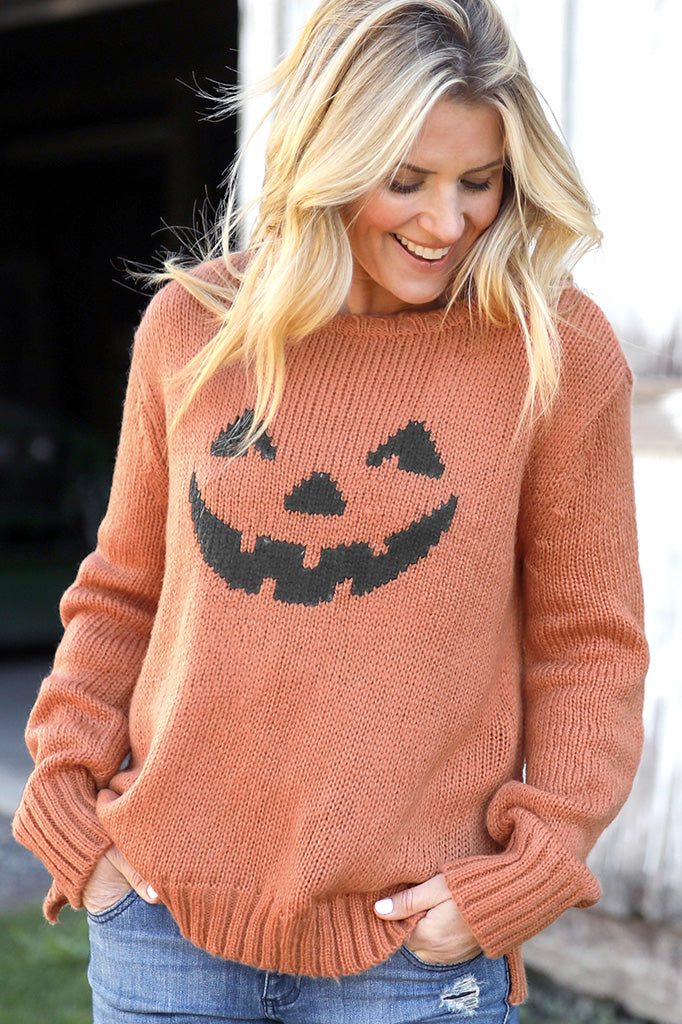 Jack-O-lantern Sweater